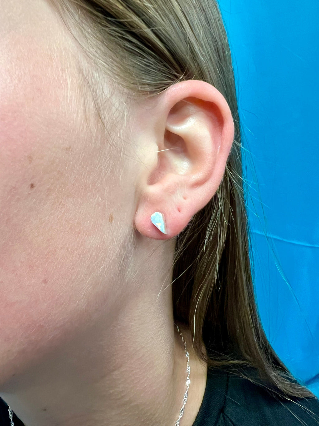 Opal Silver Earrings | gussieduponline