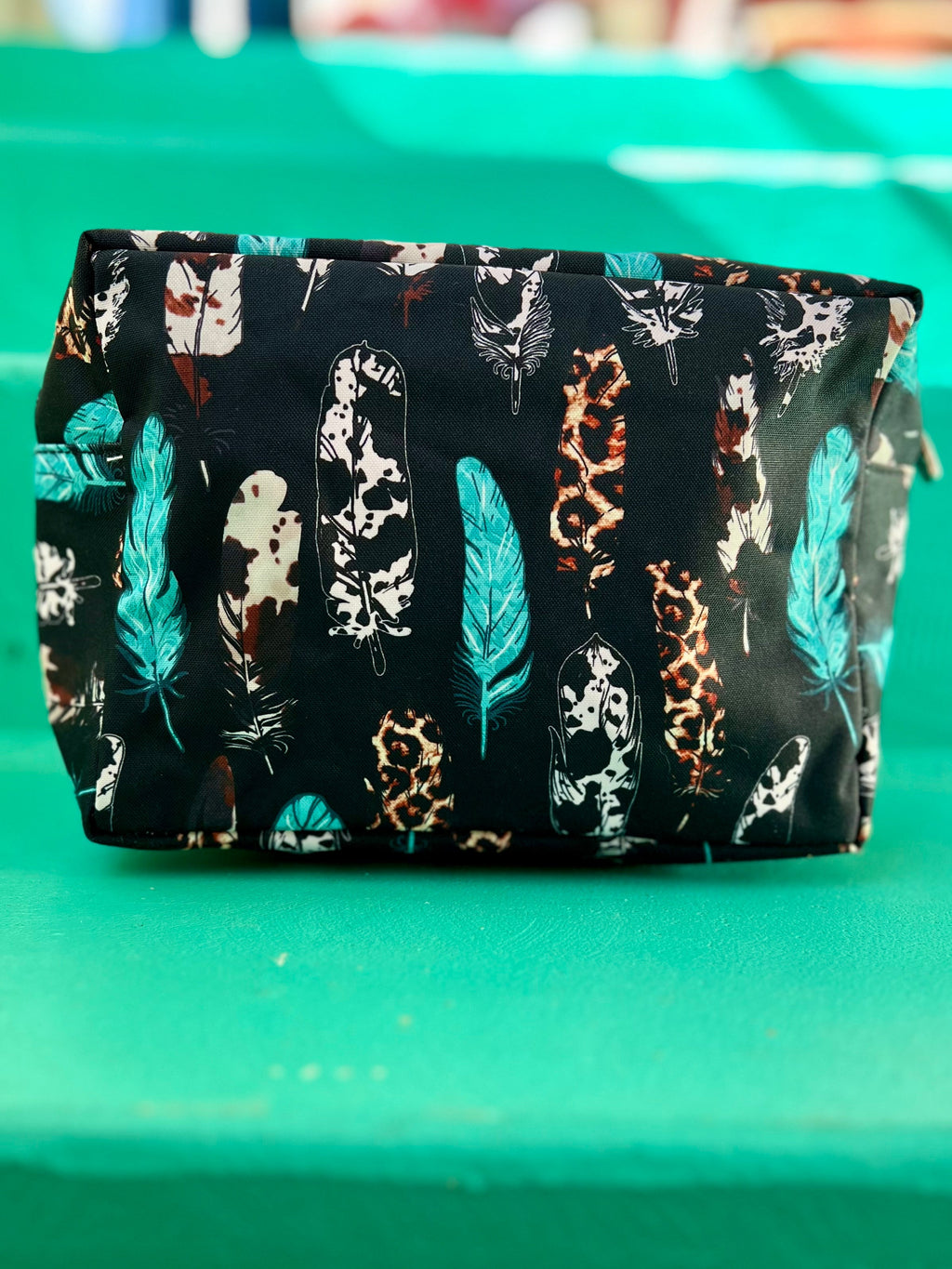 Wild Feathers Cosmetic Bag