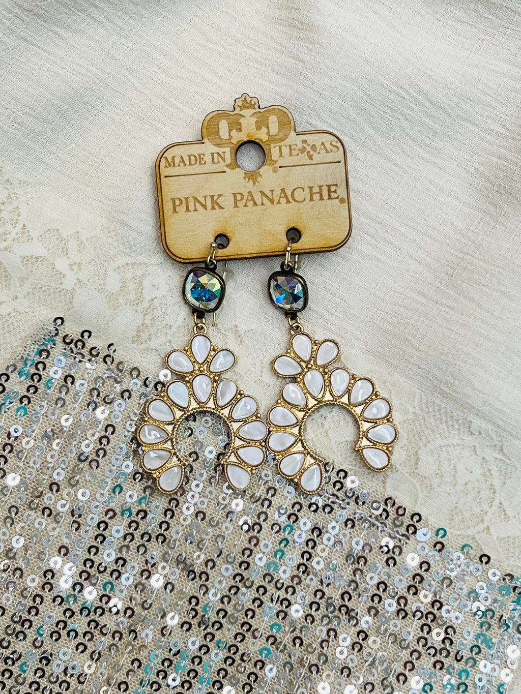 Panache Opal Goddess Earrings | gussieduponline