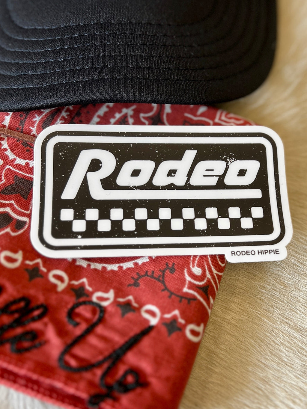 Rodeo Racer Sticker | gussieduponline