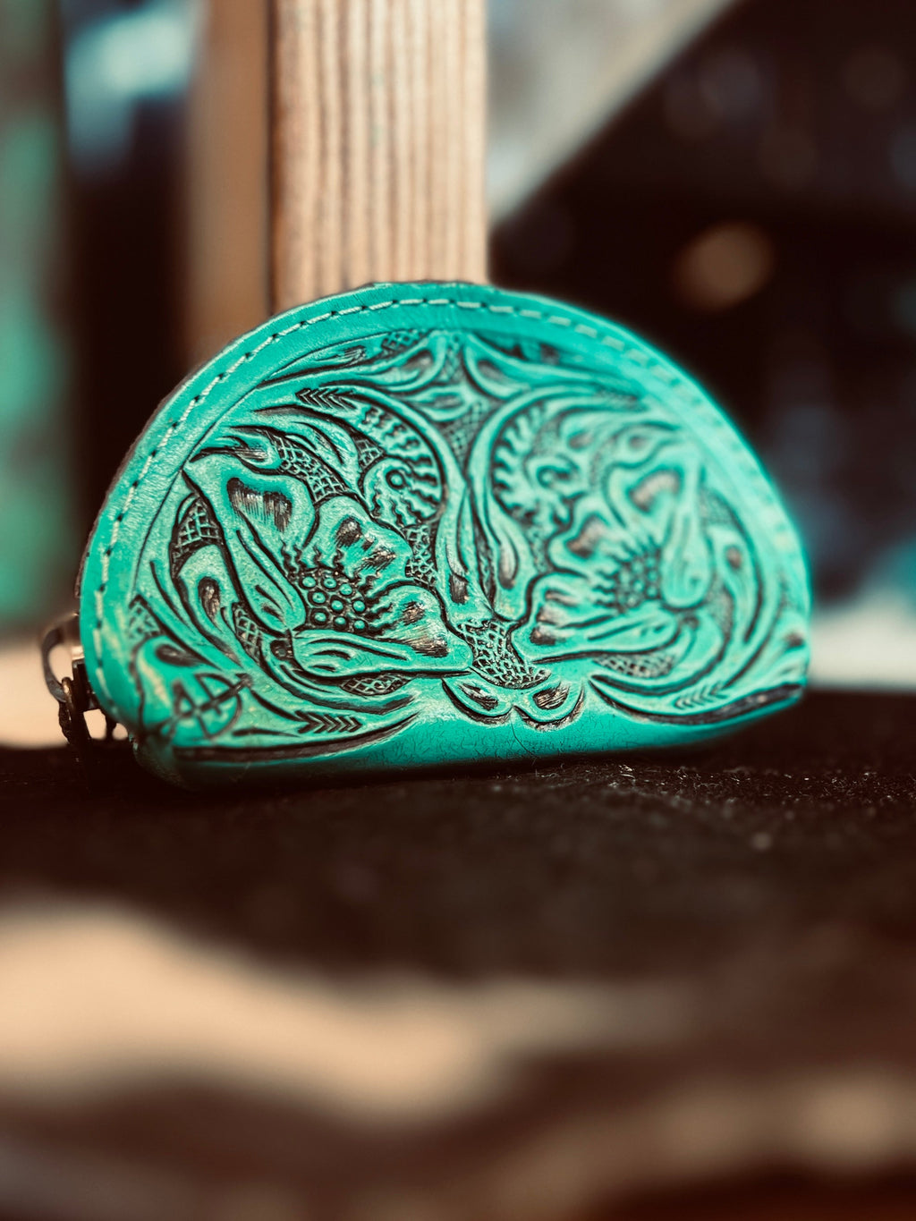 Turquoise Darling Coin Purse | gussieduponline