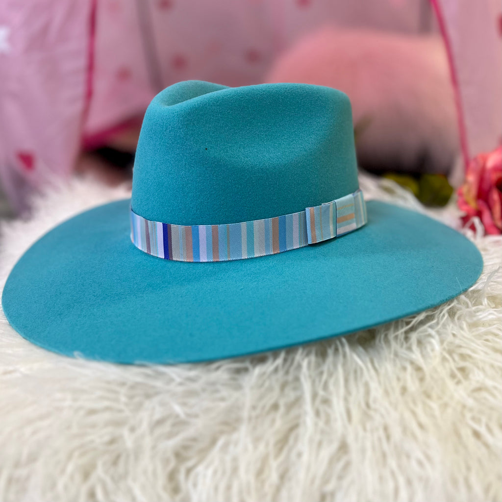 Youth Turquoise Tip Your Hat | gussieduponline