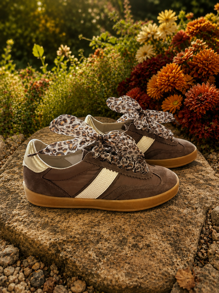 Dixie Chocolate Brown Sneakers