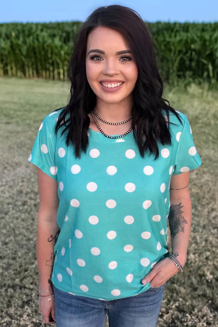 Sterling Kreek Dot & Dandy Top