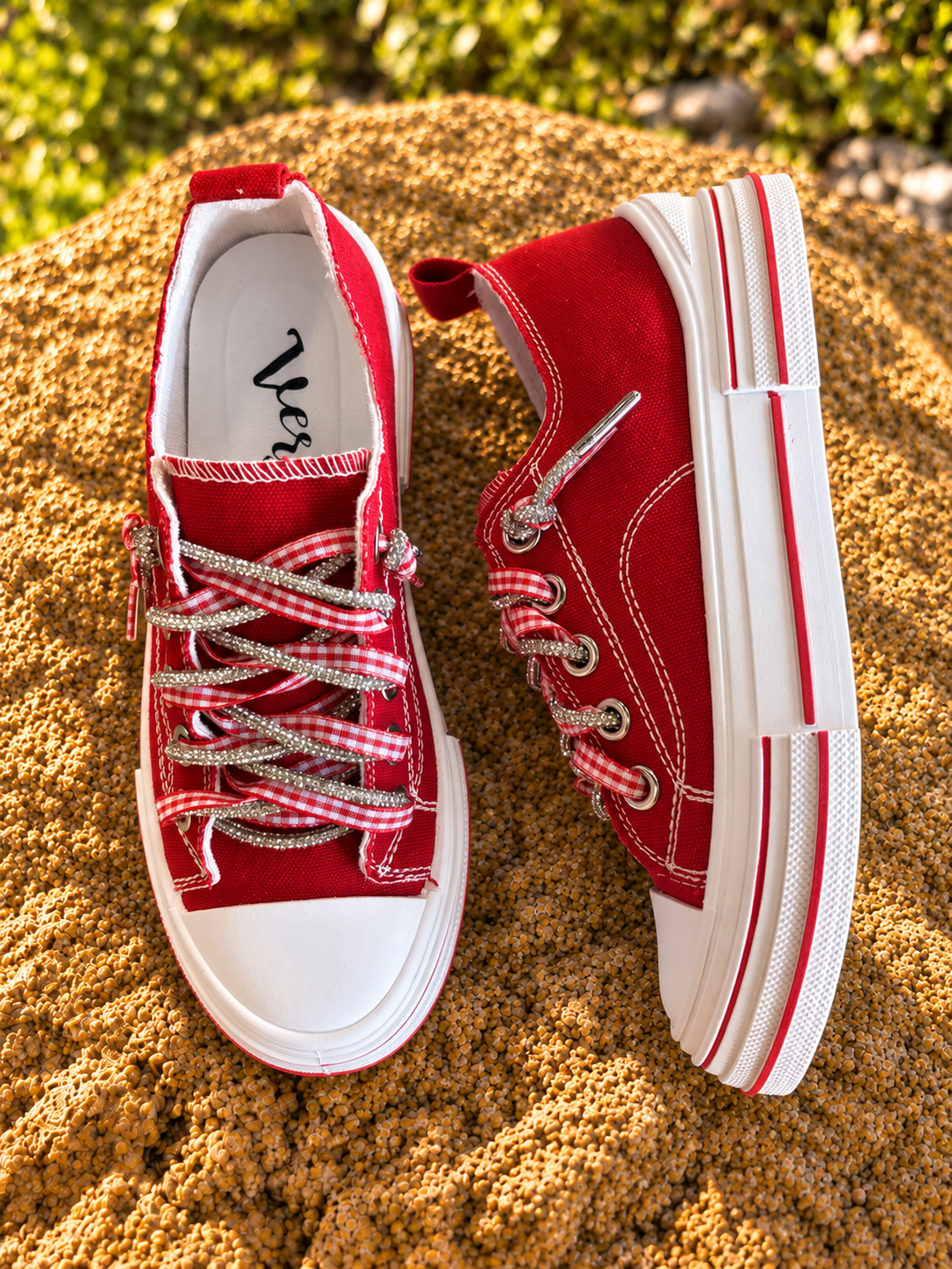 Very G Aman Double Red Sneakers
