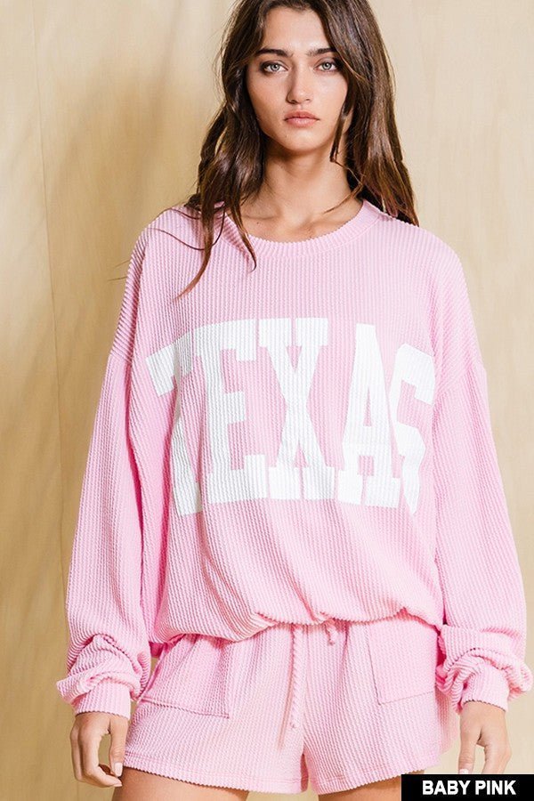 The Texas Graphic Sweatshirt (MULTIPLE COLORS) | gussieduponline