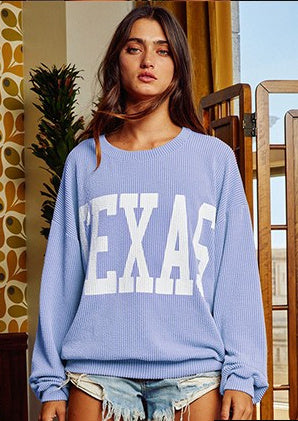 The Texas Graphic Sweatshirt (MULTIPLE COLORS)