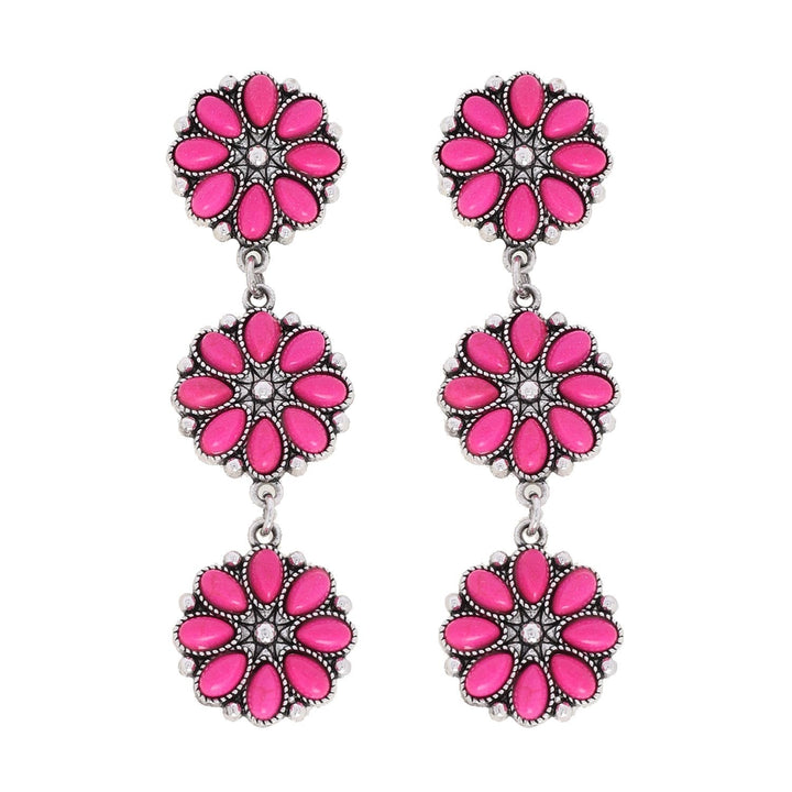 Western Petals Earrings | gussieduponline