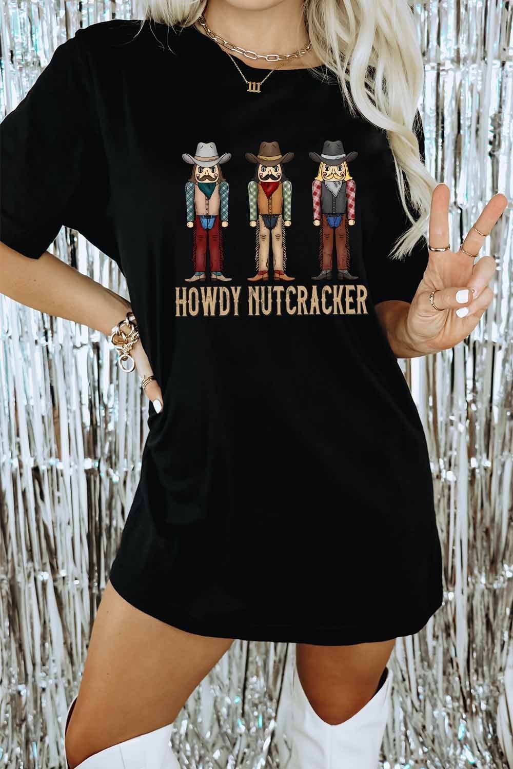 Crackin' Nuts Western Style Graphic Tee