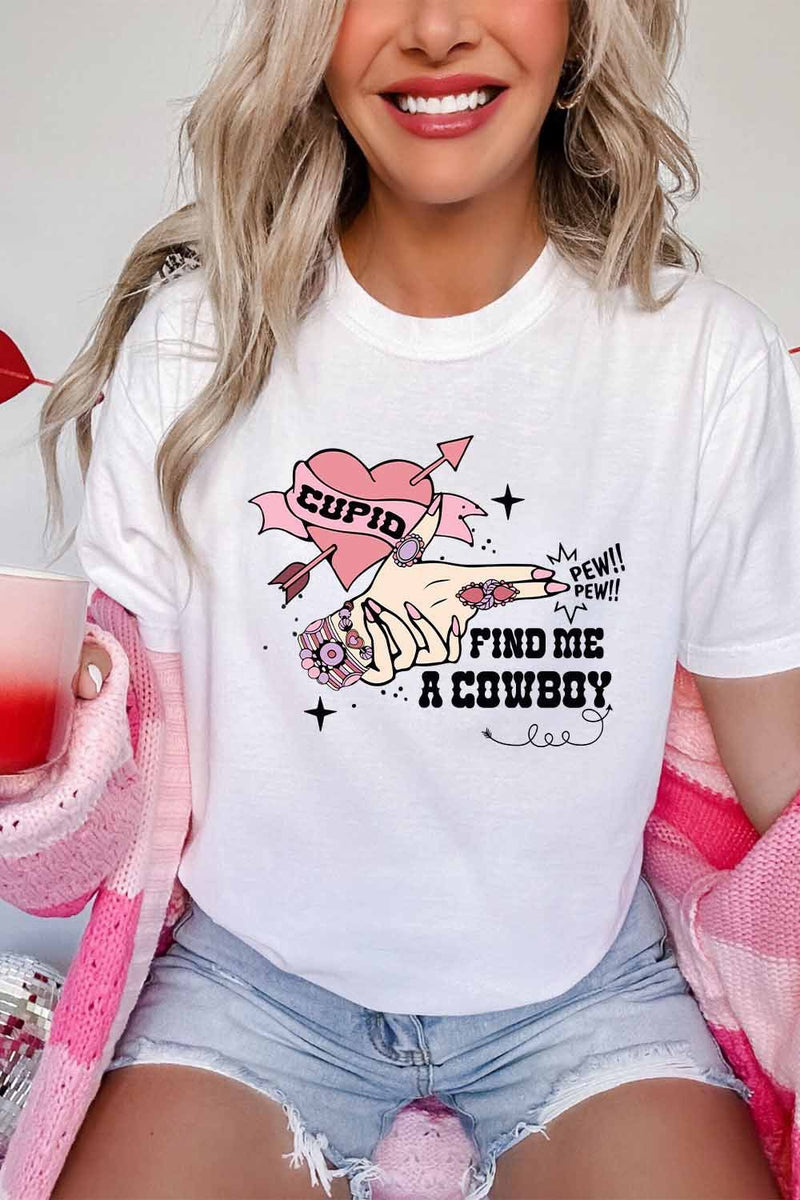 Cowboy Valentine Graphic Tee*