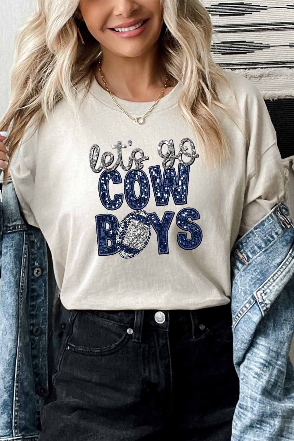 Let's Go Cowboys Graphic Tee