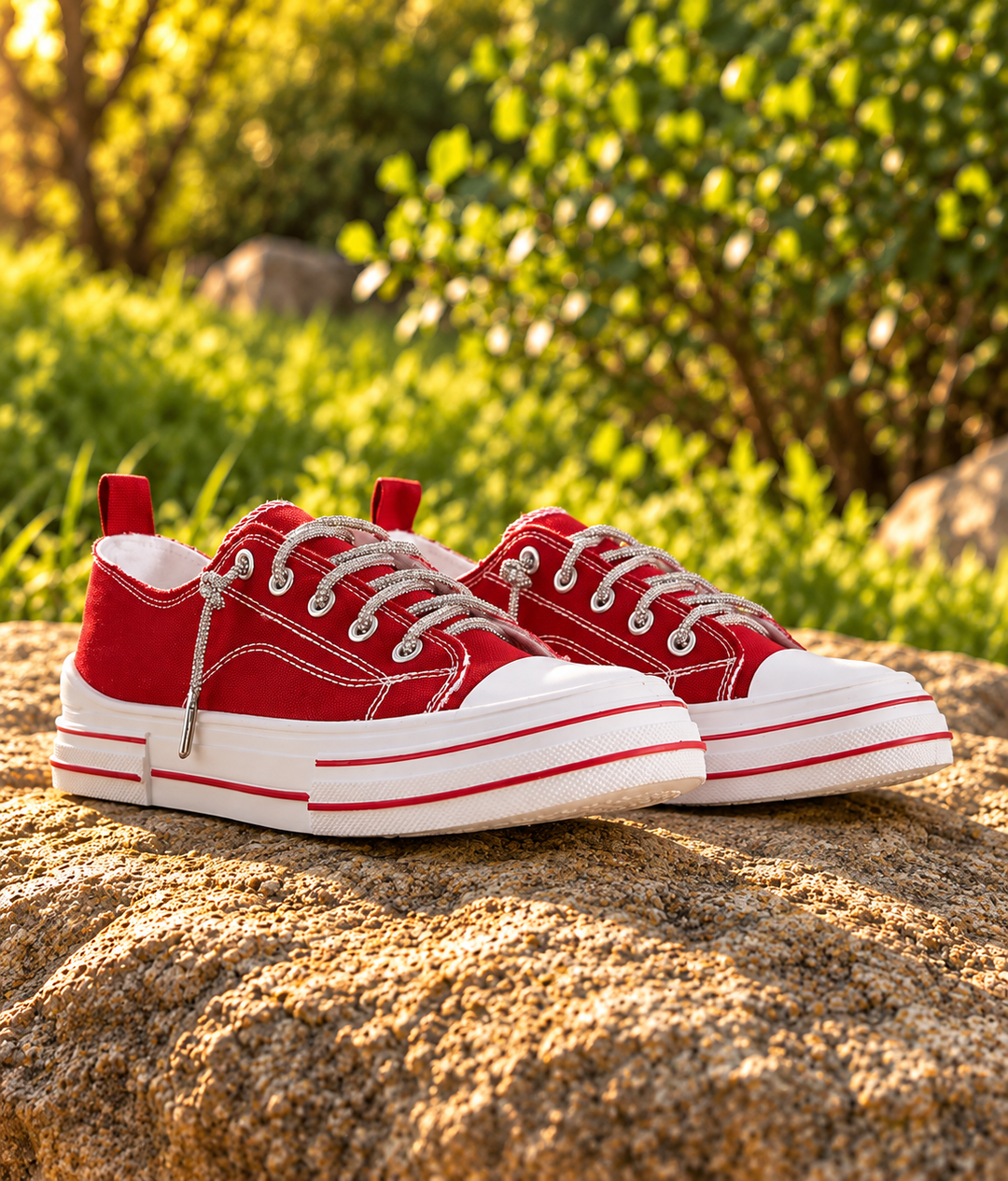 Very G Aman Red Original Sneakers