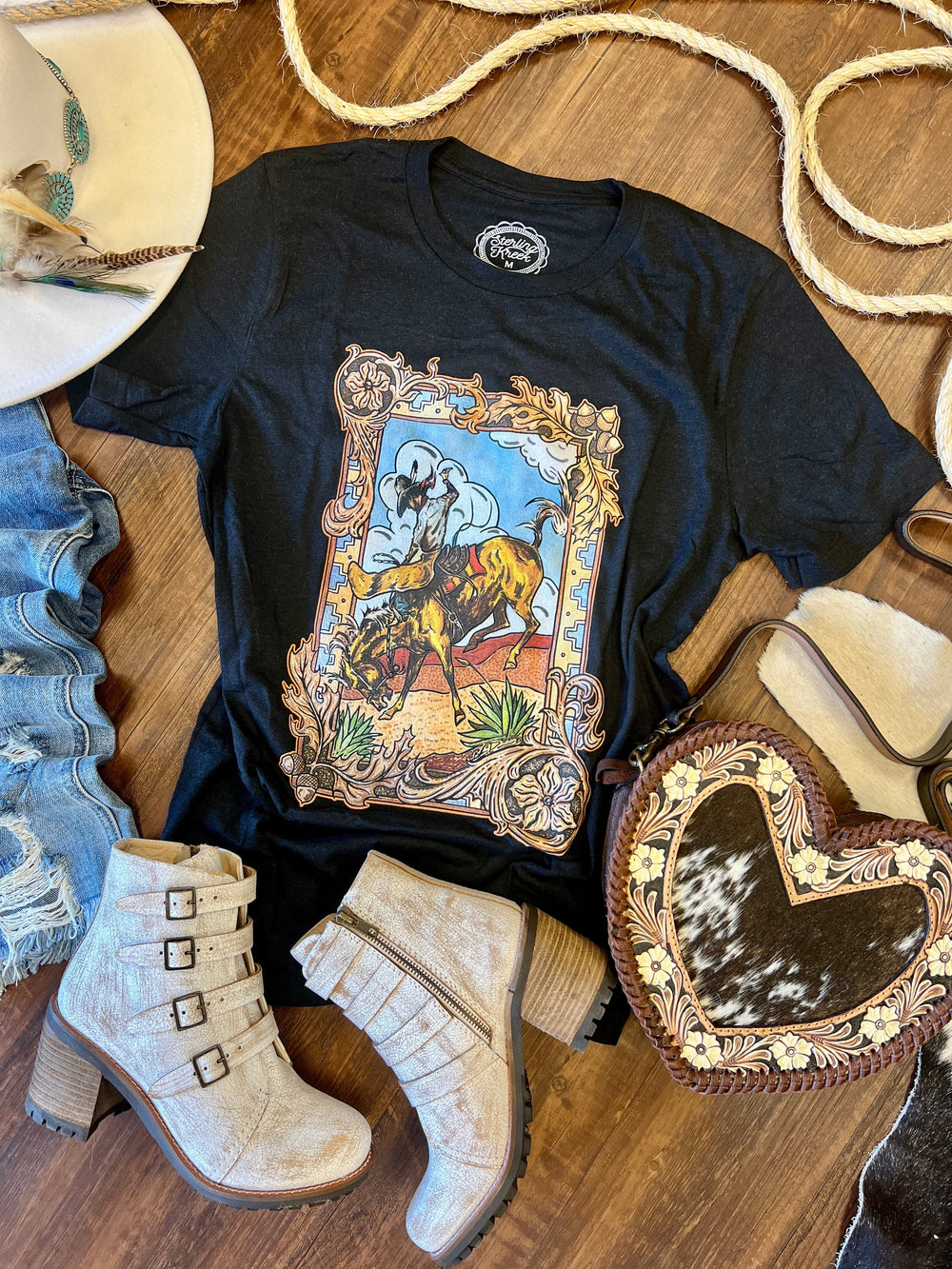 Sterling Kreek Rough Start Graphic Tee | gussieduponline