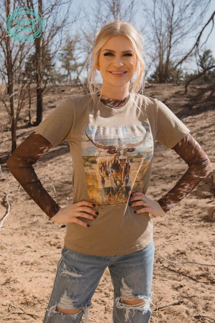 PLUS Sterling Kreek Up in Texas Mesh Top | gussieduponline