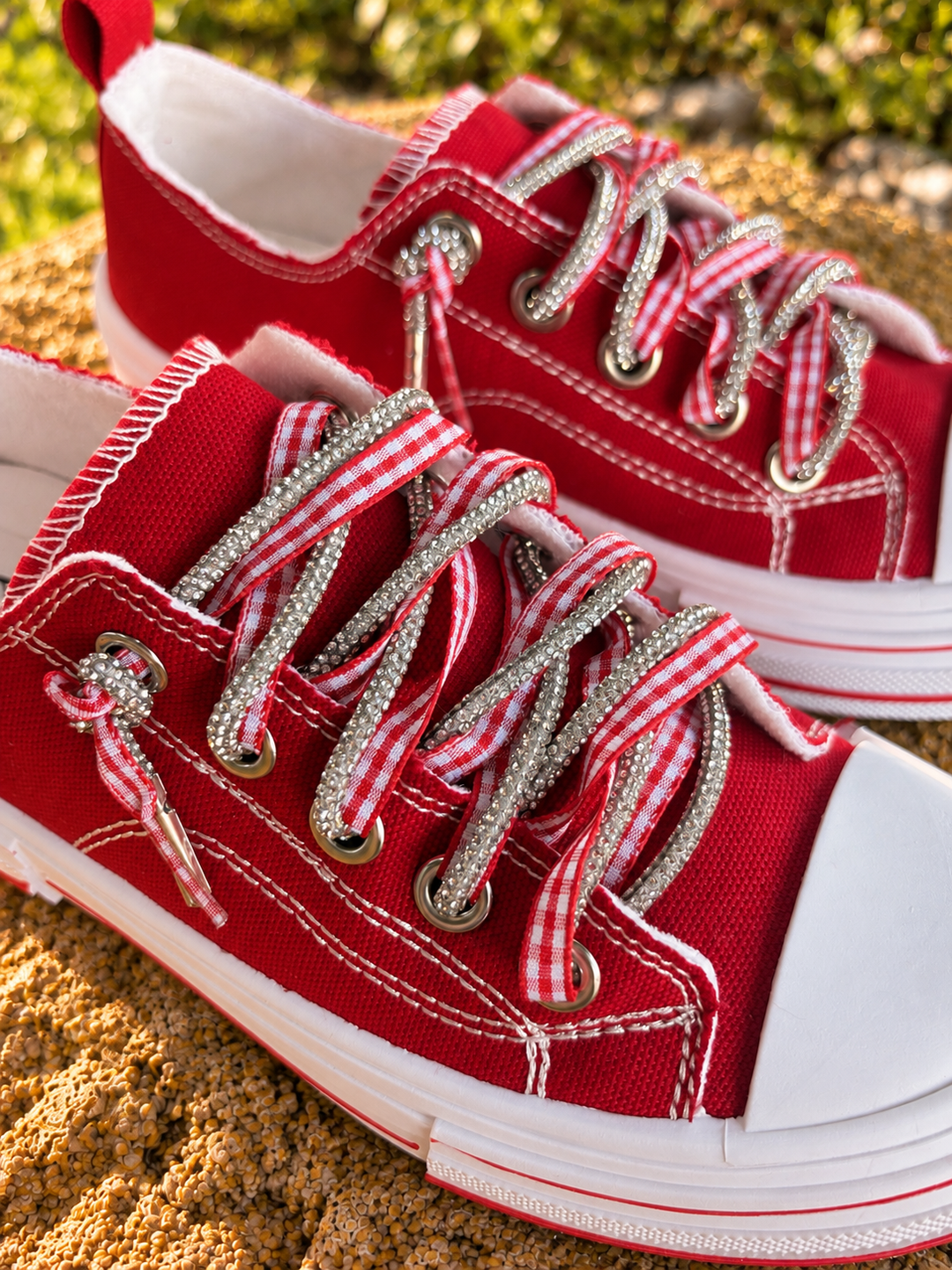 Very G Aman Double Red Sneakers