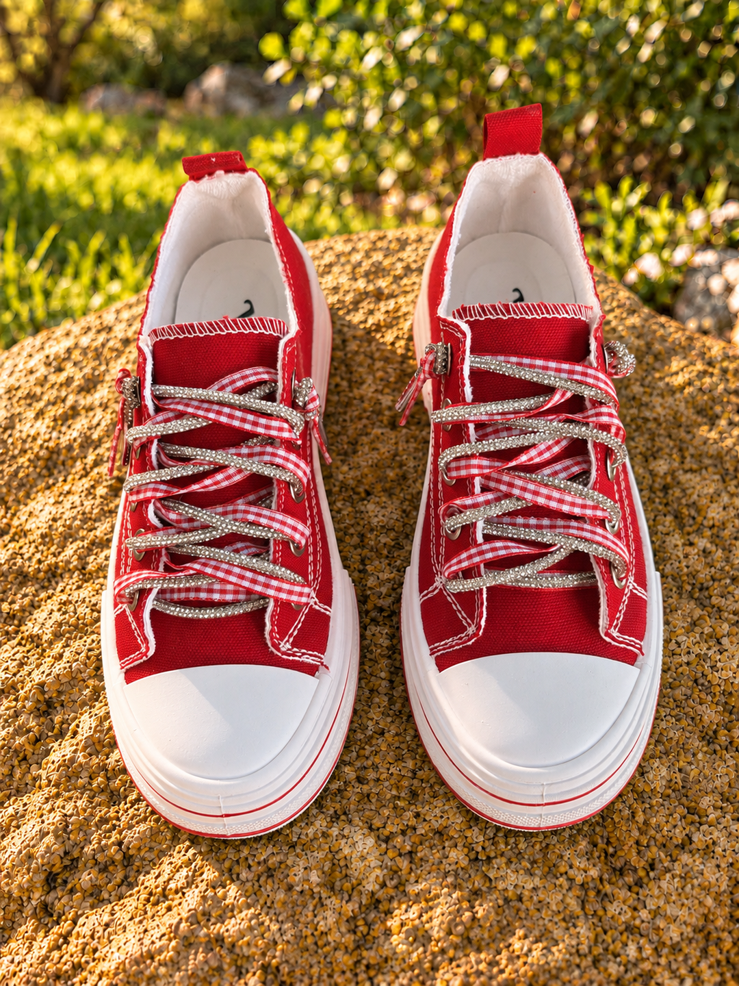 Very G Aman Double Red Sneakers