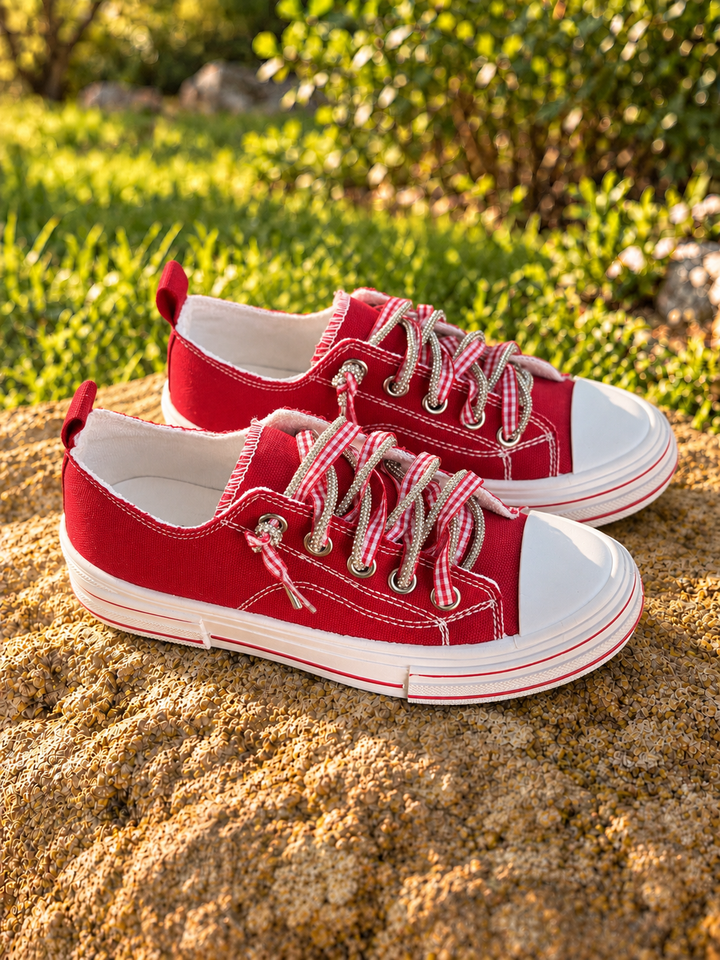 Very G Aman Double Red Sneakers