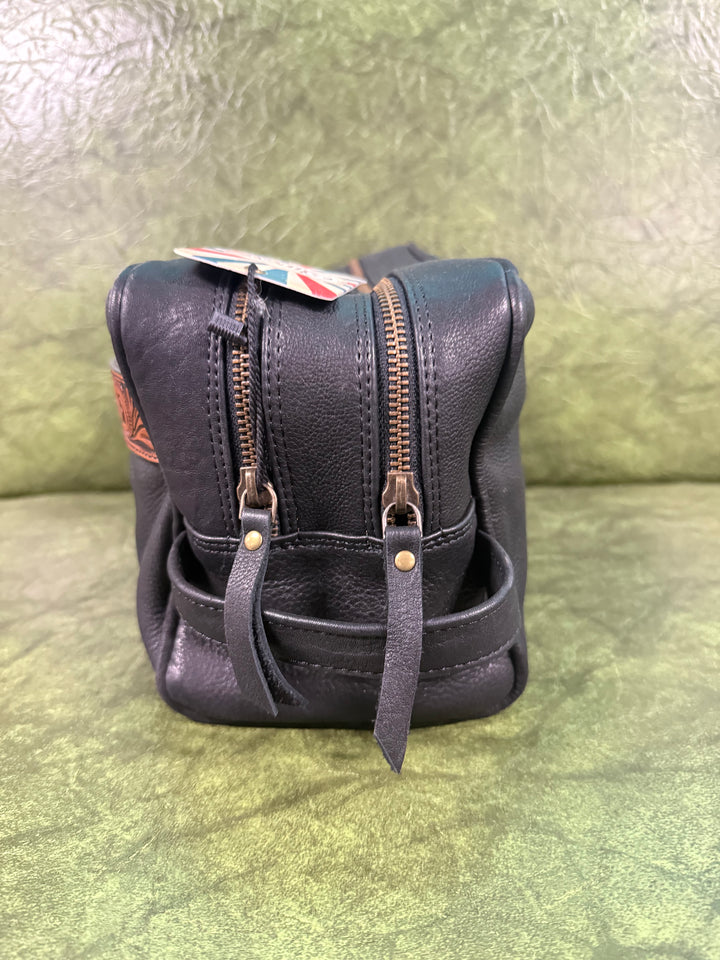 American Darling Genuine Leather Western Toiletry Bag