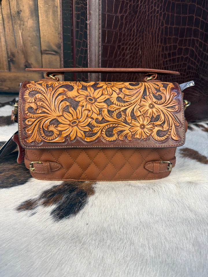 American Darling Western Suede Crossbody
