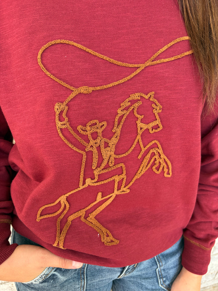 Ariat Women's Cabernet Lasso Sweatshirt