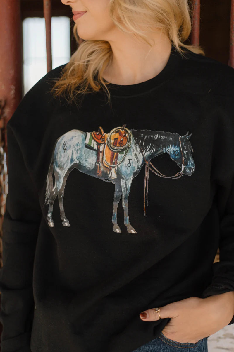 Sterling Kreek Blu Roan Sweatshirt