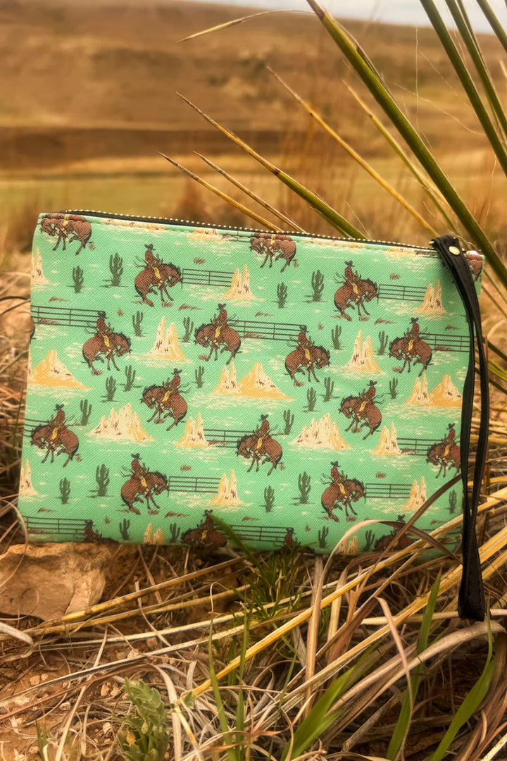 Sterling Kreek Desert Bronc Cosmetic Bag