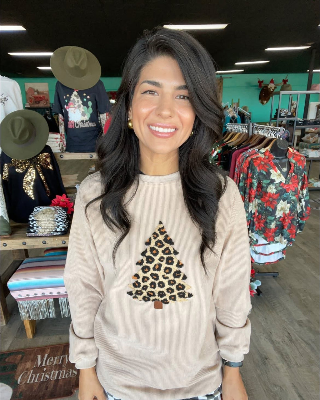 Leopard Christmas Tree Top