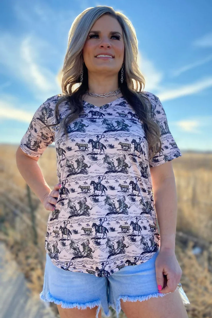 Sterling Kreek Blush Day Workin Top