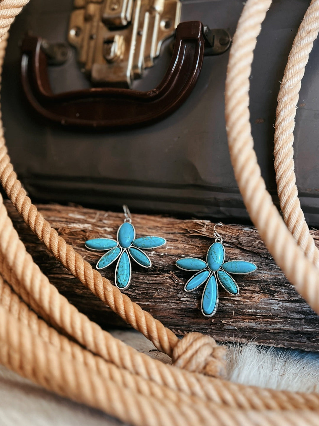 Dragon Fly Turquoise Earrings | gussieduponline