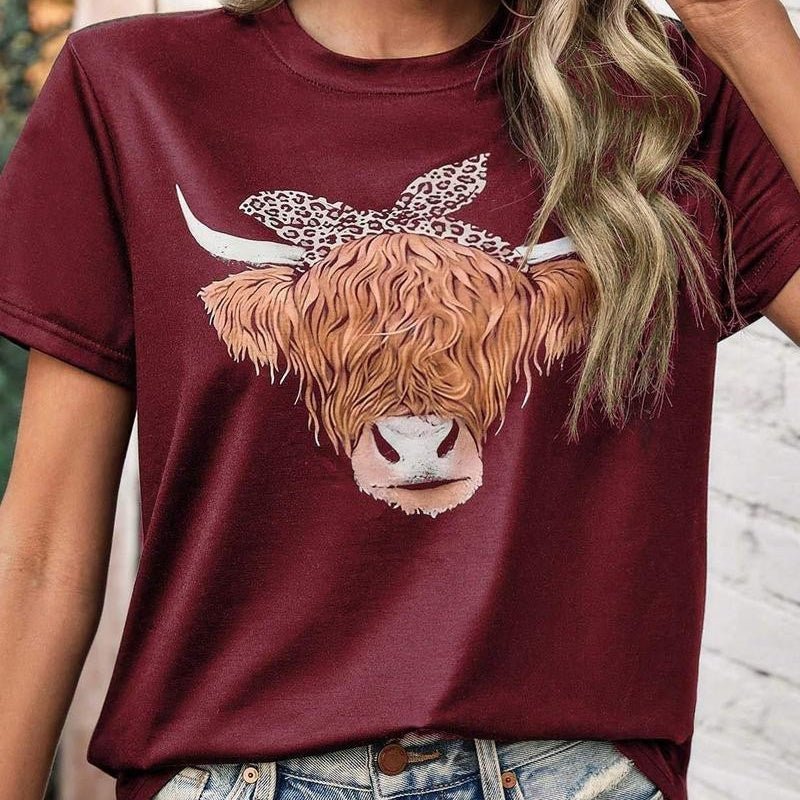Emory Rose Cattle Tee
