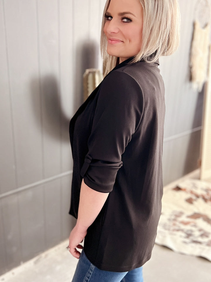 Front Pocket Blazer  - 2 Colors*