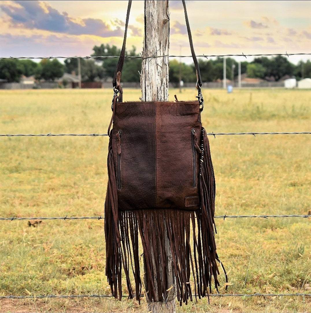 Great Plains Bison Satchel Bag | gussieduponline