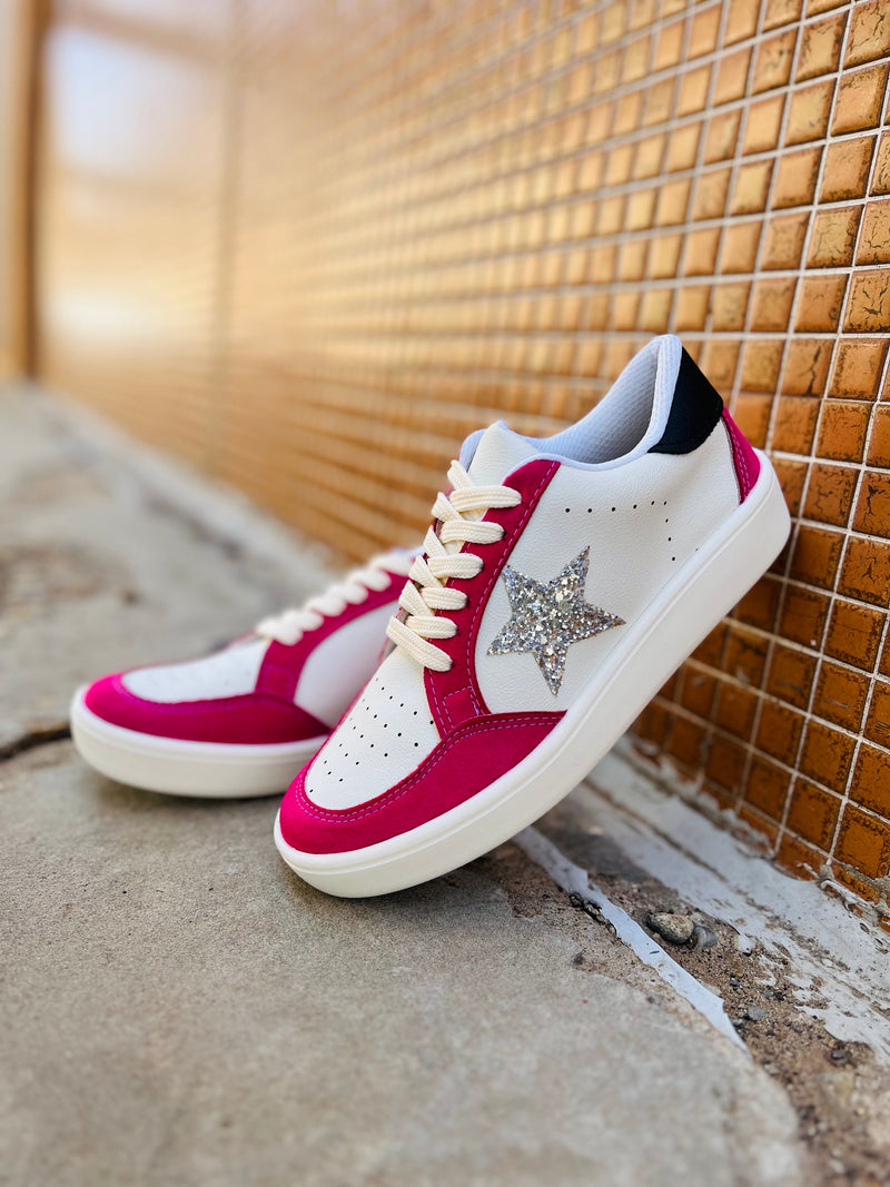 Pink Poppin' Sneakers* | gussieduponline