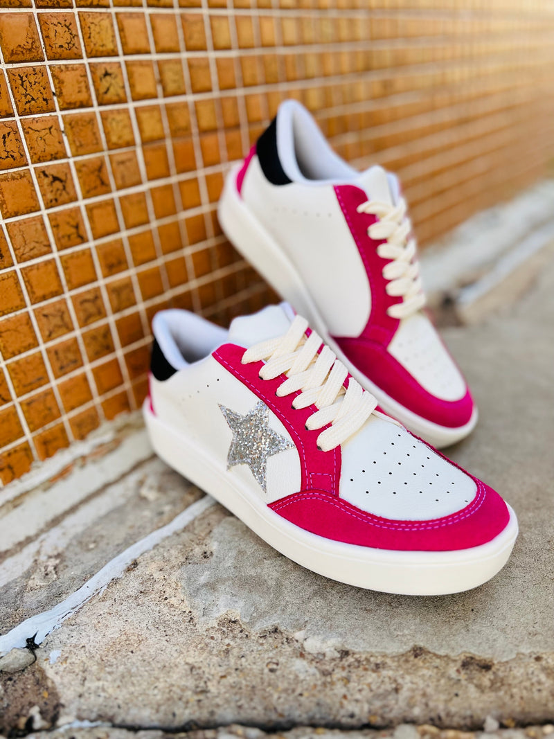 Pink Poppin' Sneakers