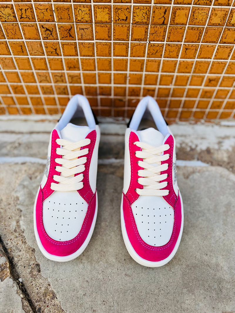 Pink Poppin' Sneakers