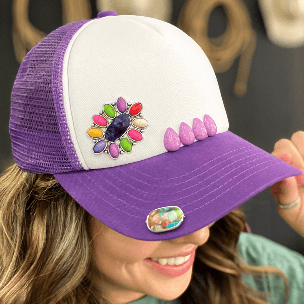 Customized Trucker Girl Cap - #15 | gussieduponline
