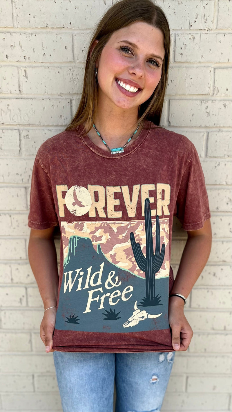 Forever Wild And Free Tee