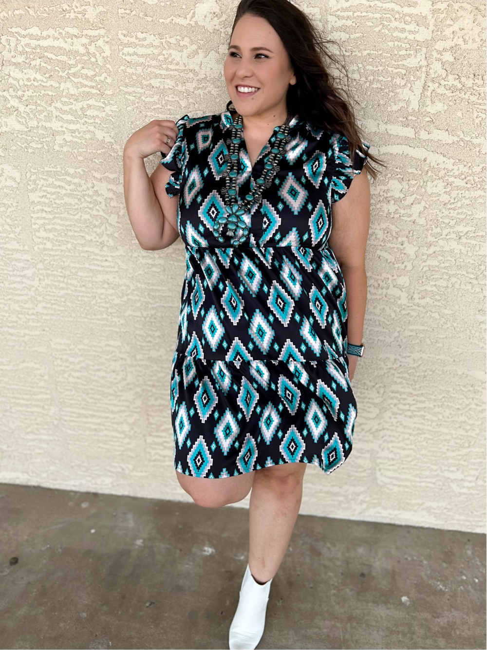 PLUS Sterling Kreek Black Needed Me Dress | gussieduponline