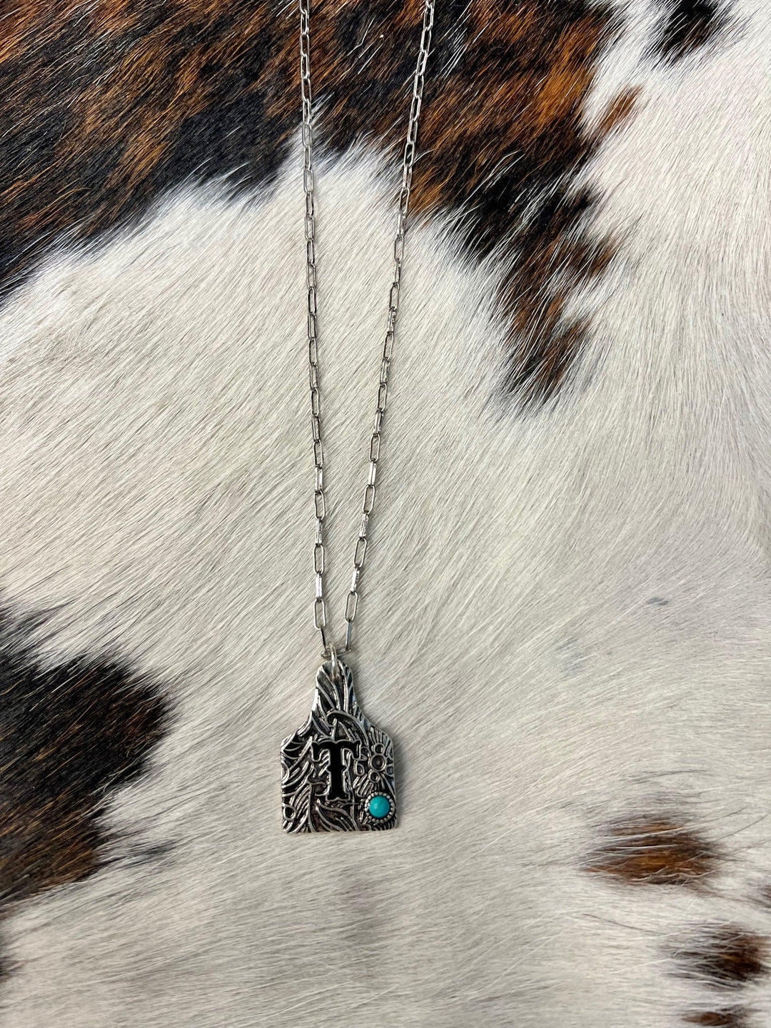 Initially Tagged Letter Necklace | gussieduponline