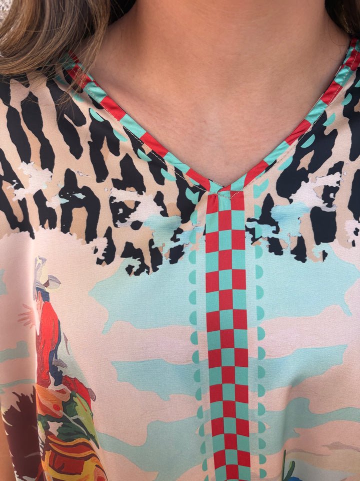 8 Second Ride Oversized Poncho