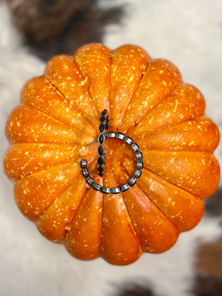 Hoops of Stones Earrings | gussieduponline