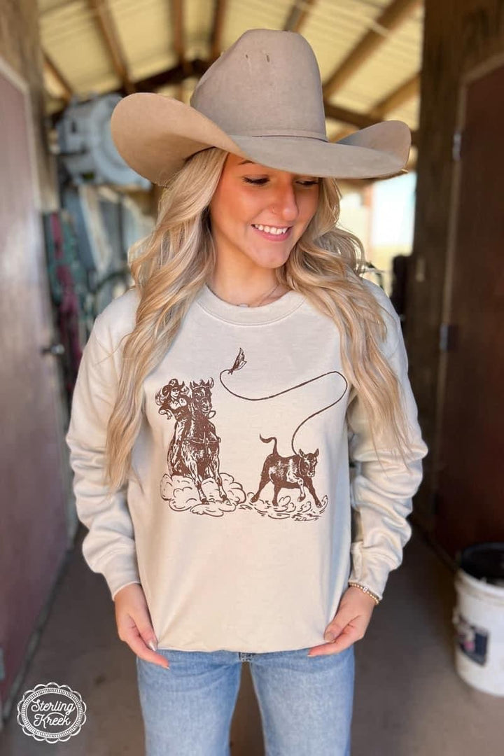 Plus Breakaway Babe Sweatshirt | gussieduponline