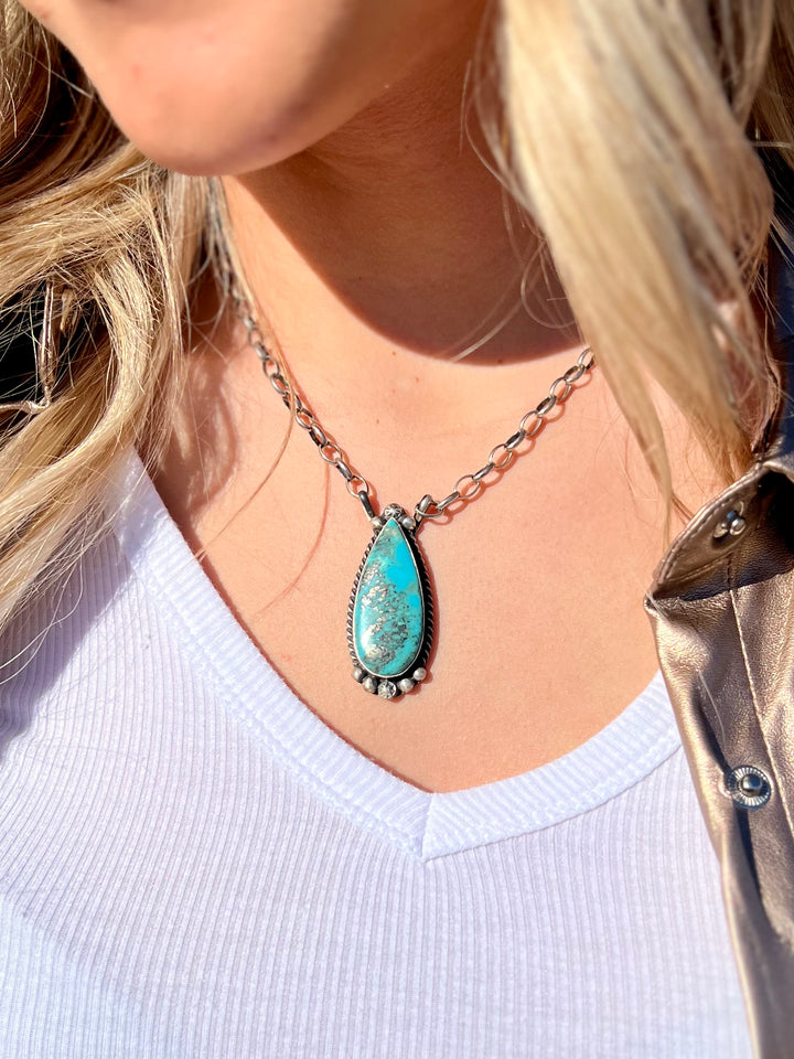 Circle Of Life Navajo Handcrafted Sterling Necklace | gussieduponline