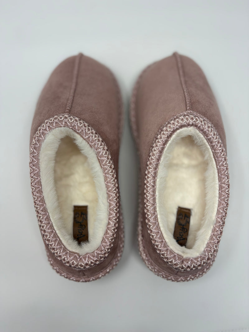 Very G Georgina Blush Pink Slippers