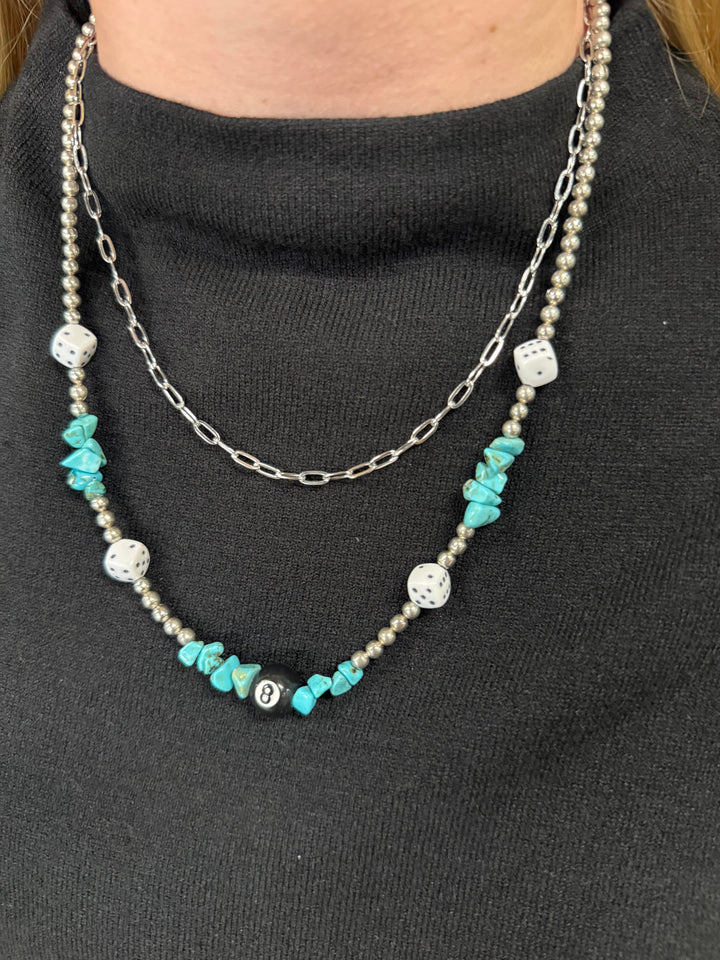 Bet On Me Necklace