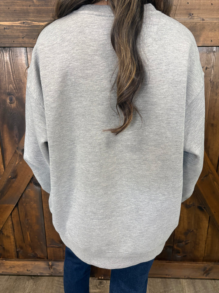 Ariat Women's Heather Grey Scorpion Sweatshirt