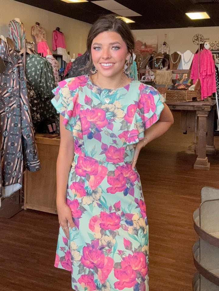 Sterling Kreek Blooming Joy Dress*