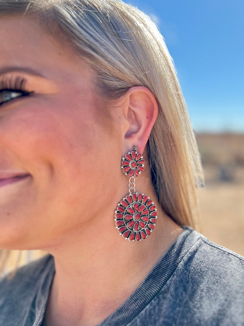 Nino Navajo Handcrafted Sterling Earring