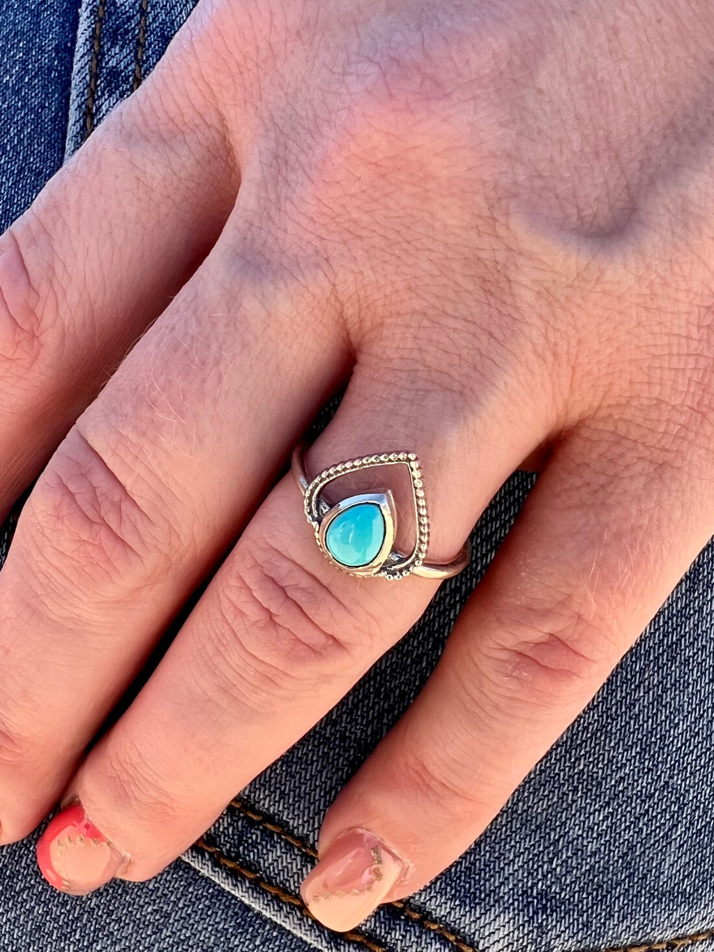 Yanaha Navajo Sterling Silver Ring