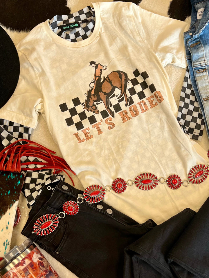 PLUS Let's Rodeo Tee | gussieduponline